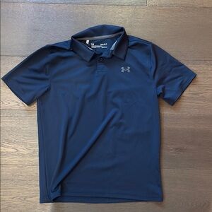 Under Armour Kid’s Navy Polo Shirt